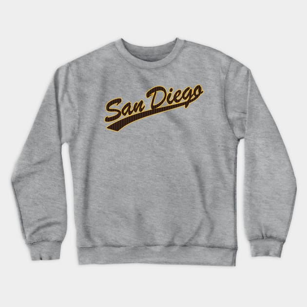 San Diego Crewneck Sweatshirt by Nagorniak